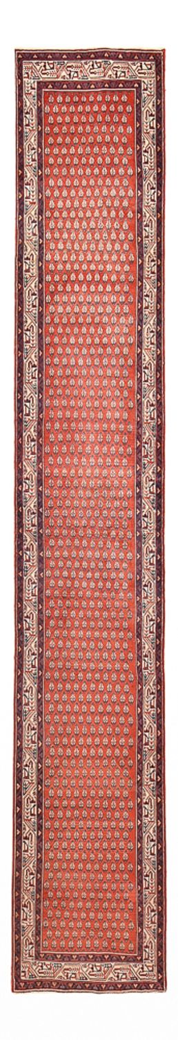 Loper Perzisch tapijt - Mir - 462 x 77 cm - roest