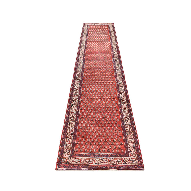 Loper Perzisch tapijt - Mir - 462 x 77 cm - roest