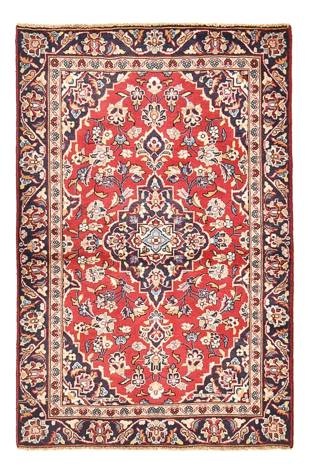 Perzisch tapijt - Keshan - 138 x 90 cm - rood