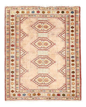 Turkaman tapijt - 78 x 64 cm - roze