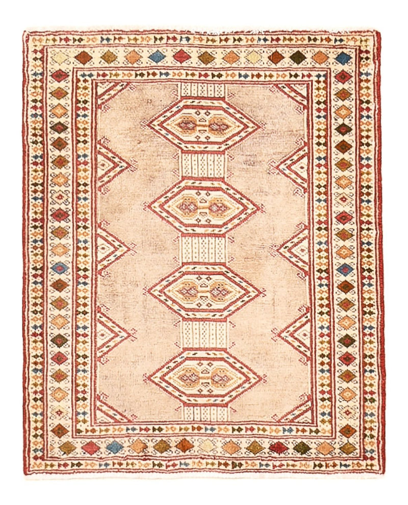 Turkaman tapijt - 78 x 64 cm - roze