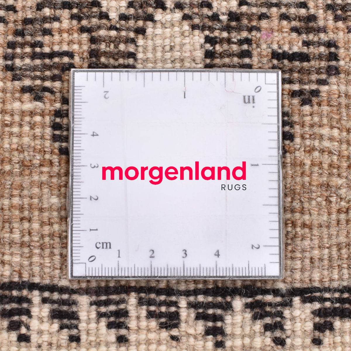 Perzisch Tapijt - Nomadisch - 56 x 53 cm - licht beige