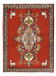 Hamadan Tapijt 82x62cm - Perzisch tapijt