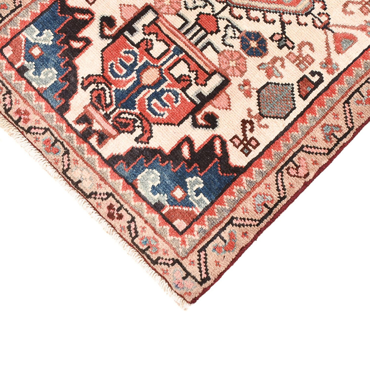 Perzisch Tapijt - Nomadisch - 90 x 55 cm - veelkleurig