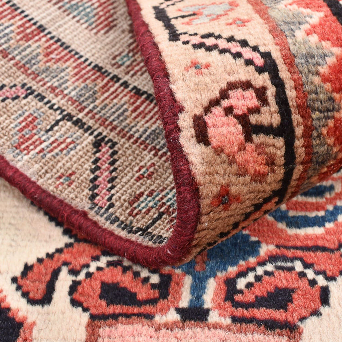 Perzisch Tapijt - Nomadisch - 90 x 55 cm - veelkleurig