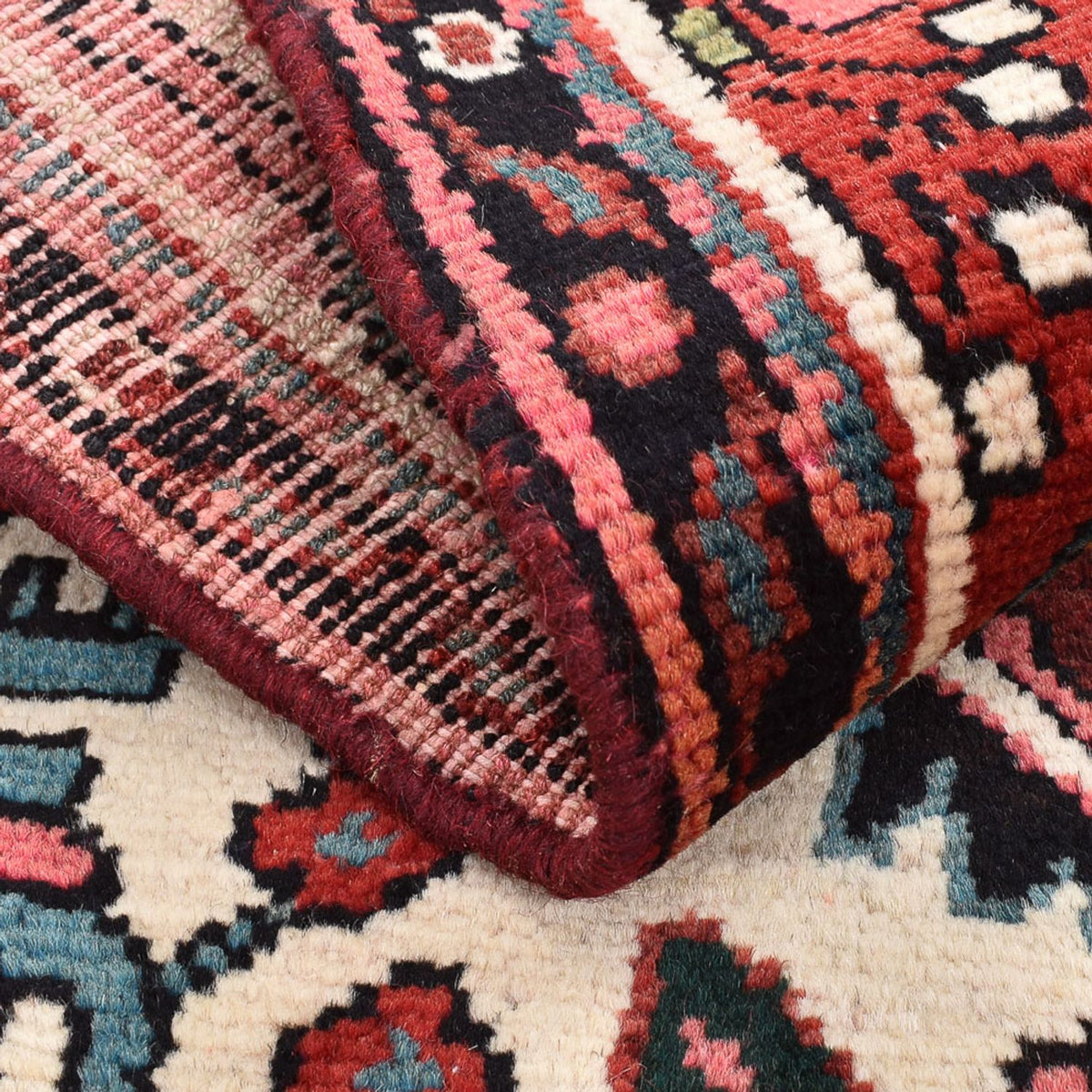 Perzisch Tapijt - Nomadisch - 96 x 64 cm - veelkleurig