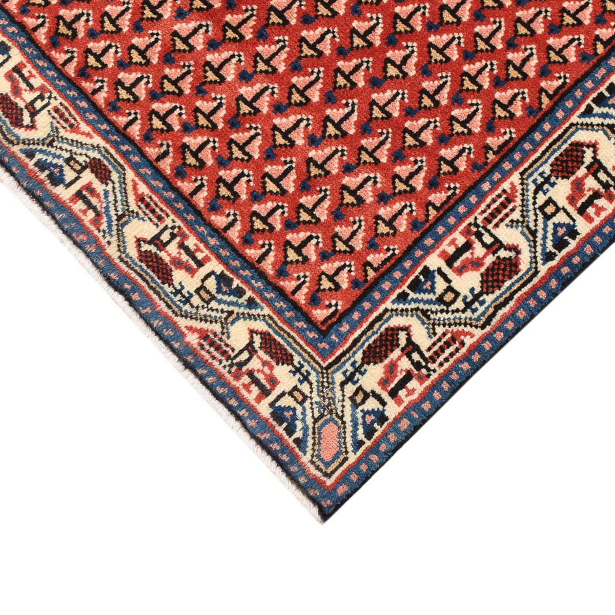 Perzisch Tapijt - Nomadisch - 70 x 60 cm - rood