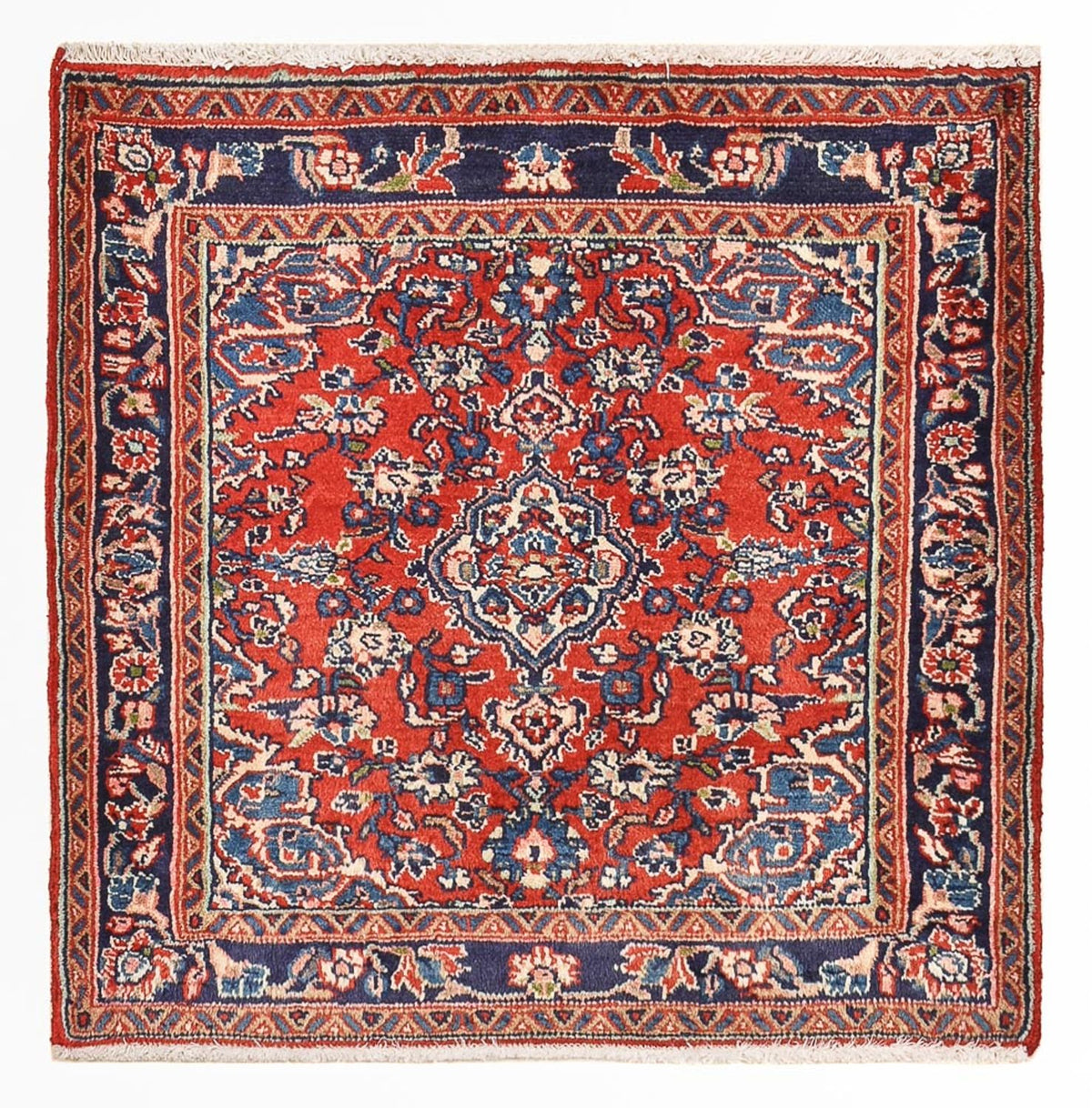 Perzisch Tapijt - Nomadisch vierkant  - 67 x 67 cm - rood