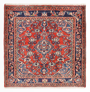 Perzisch Tapijt - Nomadisch vierkant  - 67 x 67 cm - rood