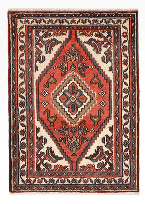 Perzisch Tapijt - Nomadisch - 96 x 70 cm - rood