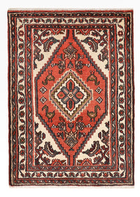 Perzisch Tapijt - Nomadisch - 96 x 70 cm - rood