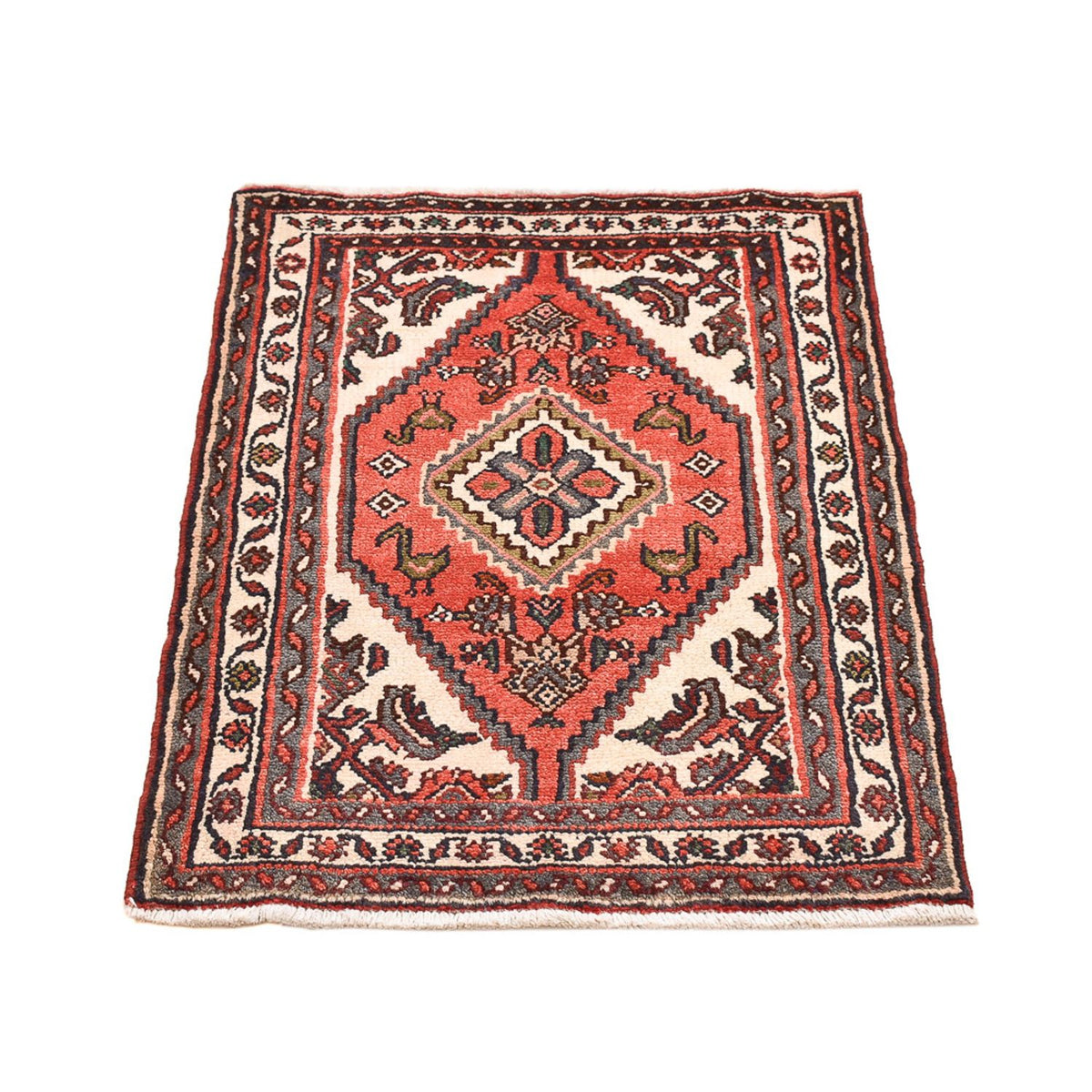 Perzisch Tapijt - Nomadisch - 96 x 70 cm - rood