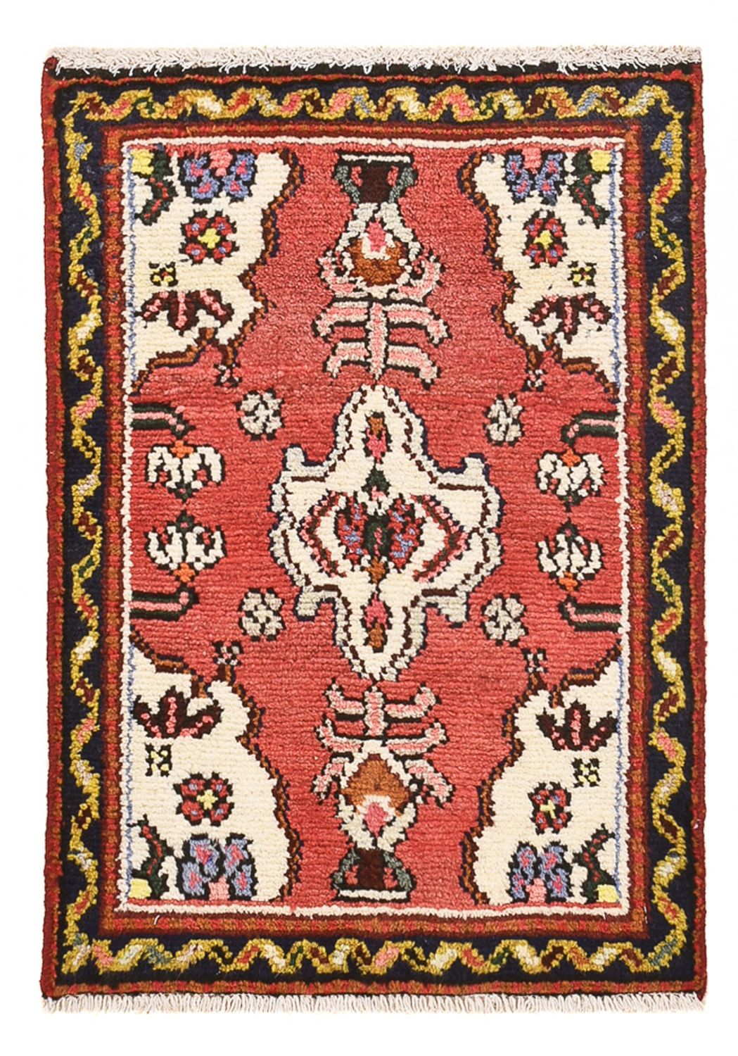 Perzisch Tapijt - Nomadisch vierkant  - 65 x 65 cm - rood