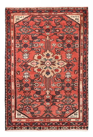 Perzisch Tapijt - Nomadisch - 88 x 62 cm - rood