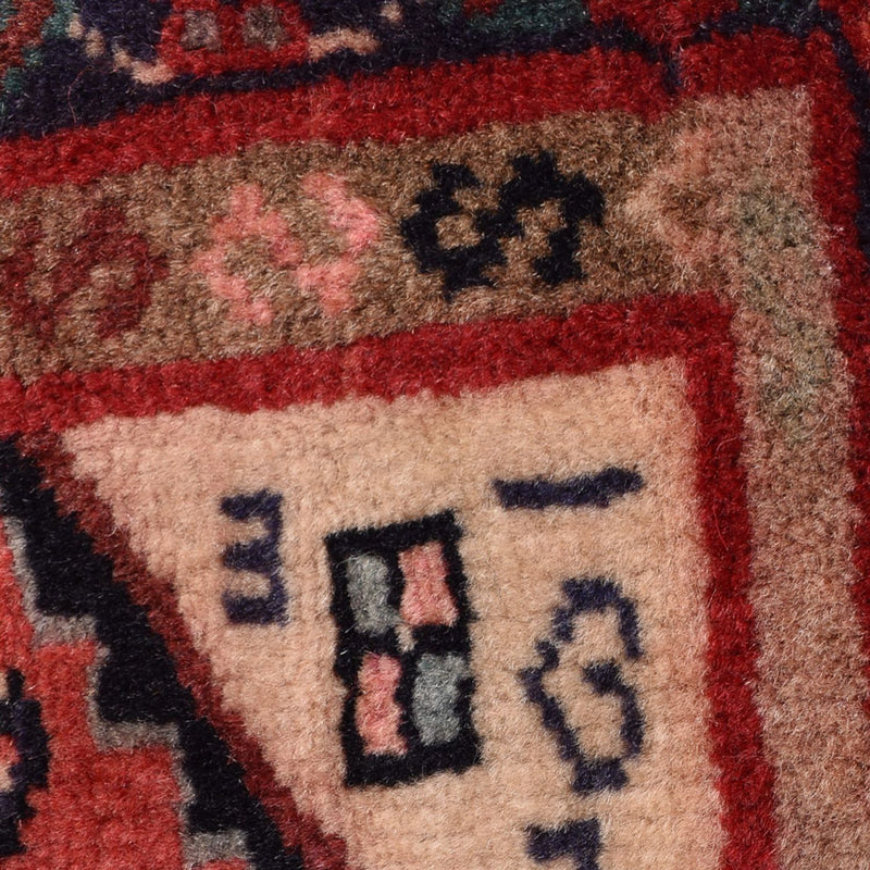 Perzisch Tapijt - Nomadisch - 88 x 62 cm - rood