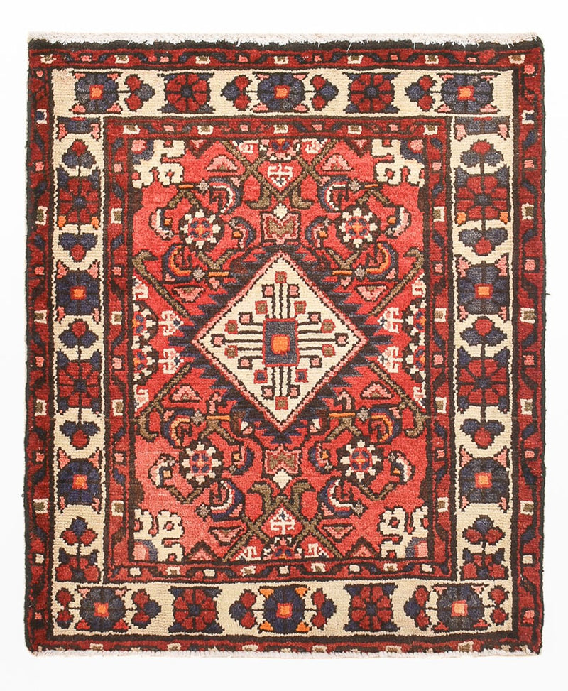 Perzisch Tapijt - Nomadisch - 80 x 66 cm - rood