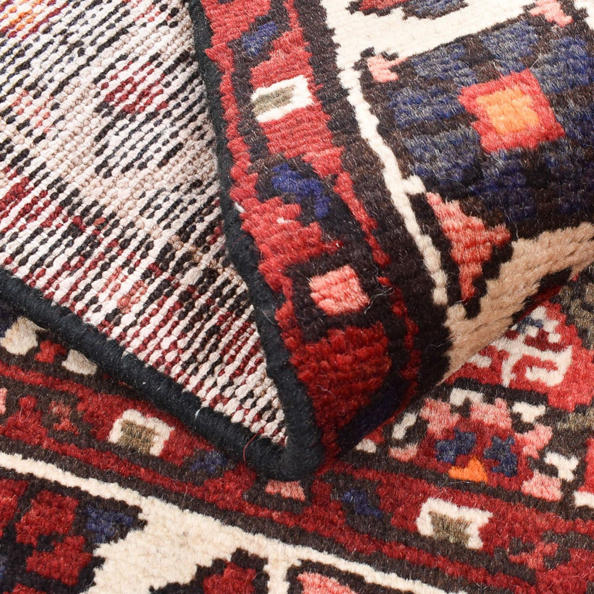 Perzisch Tapijt - Nomadisch - 80 x 66 cm - rood