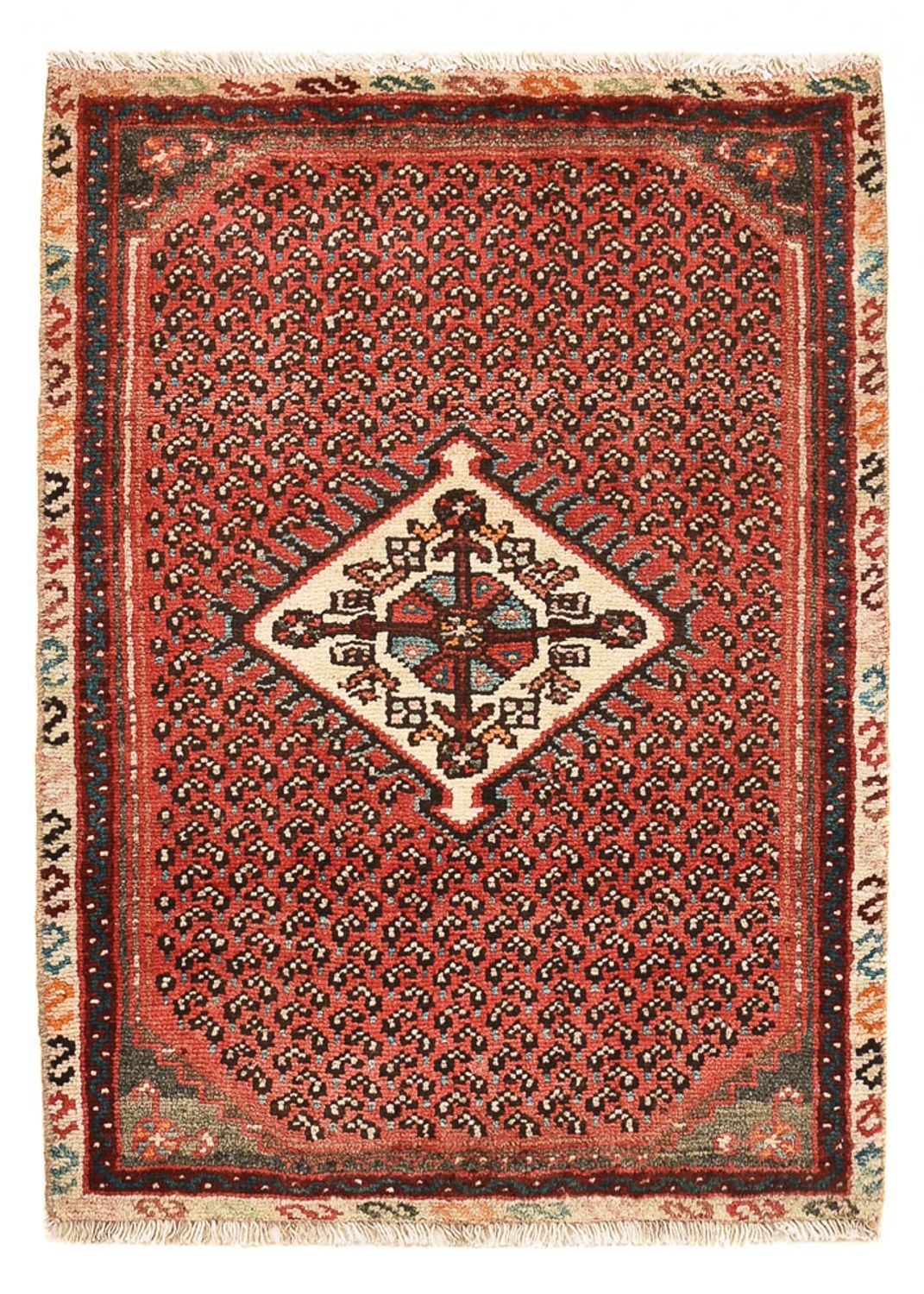 Perzisch Tapijt - Nomadisch - 81 x 61 cm - roest