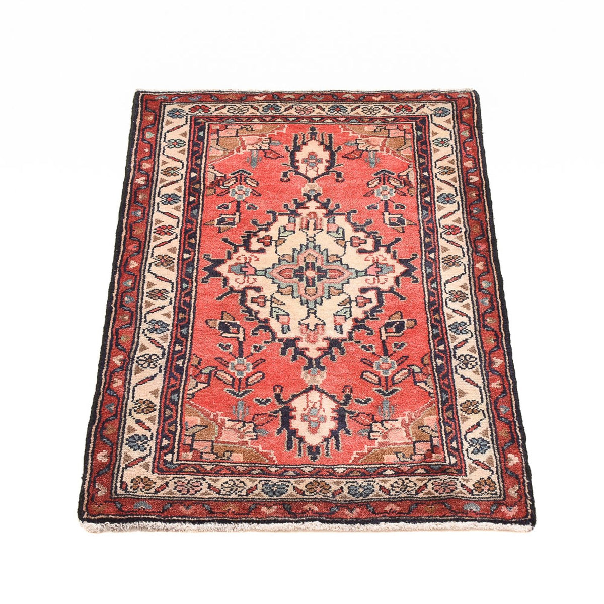 Perserteppich - Nomadic - 94 x 61 cm - rot