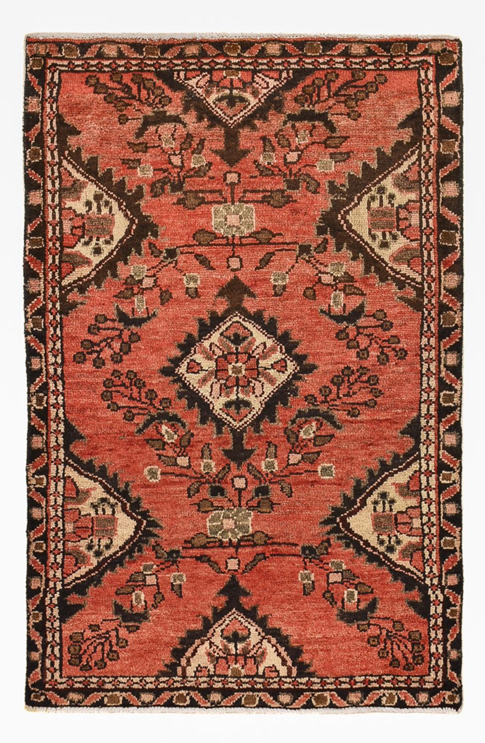 Perzisch Tapijt - Nomadisch - 95 x 62 cm - rood
