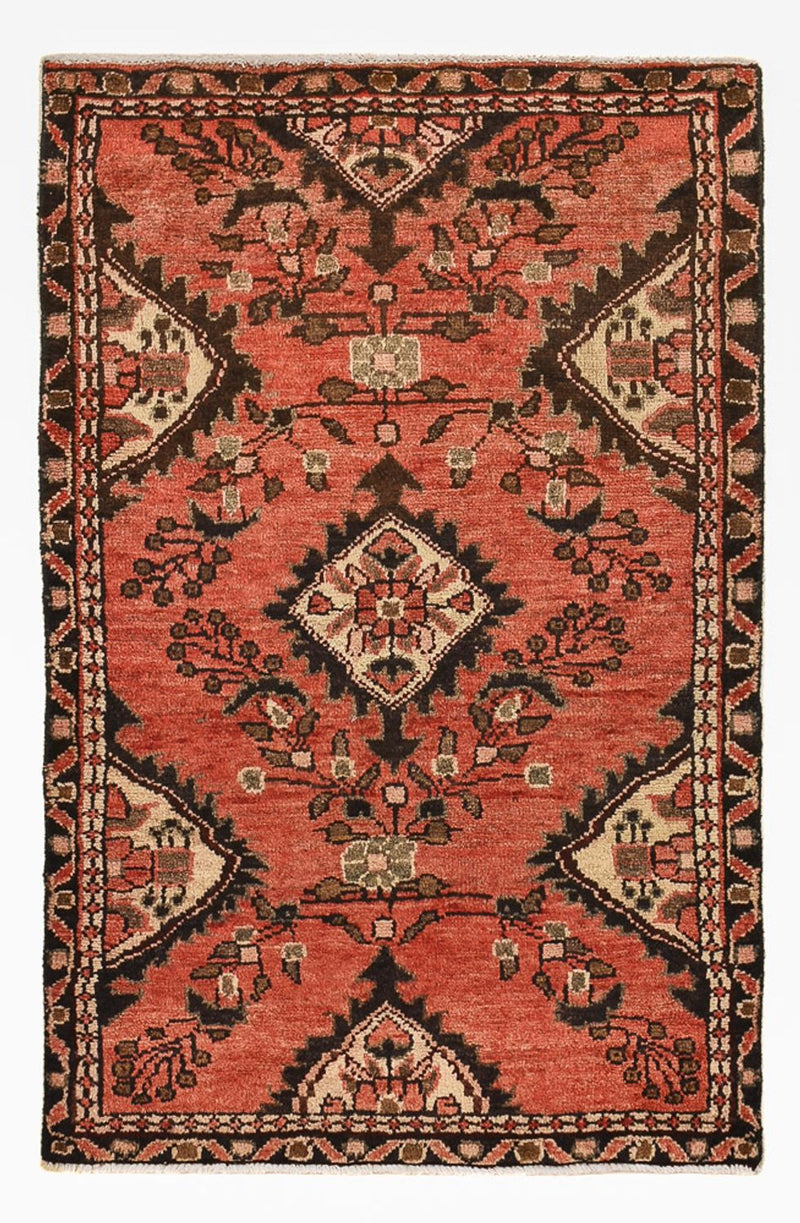 Perzisch Tapijt - Nomadisch - 95 x 62 cm - rood