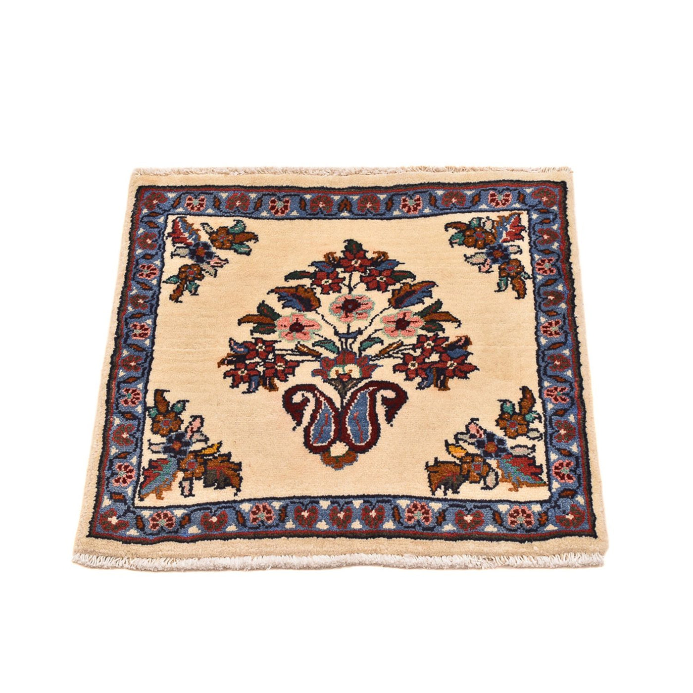 Hamadan Tapijt 50x55cm - Perzisch tapijt