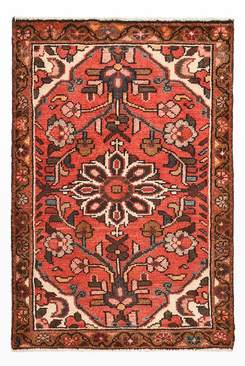 Perzisch Tapijt - Nomadisch - 89 x 59 cm - rood
