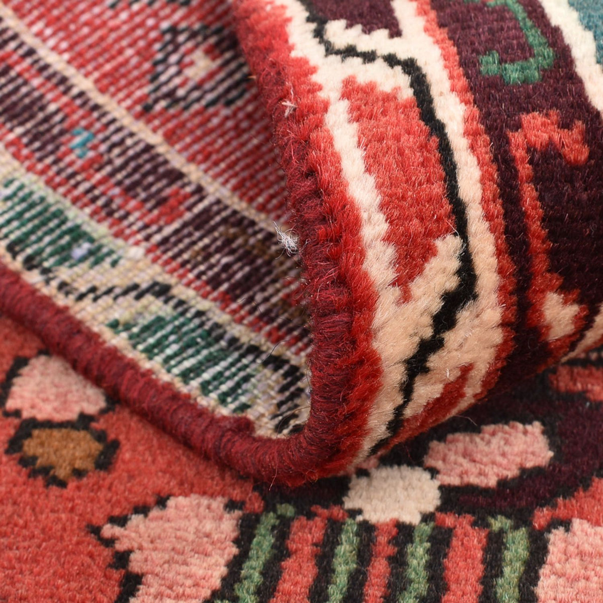 Perzisch Tapijt - Nomadisch - 100 x 56 cm - rood