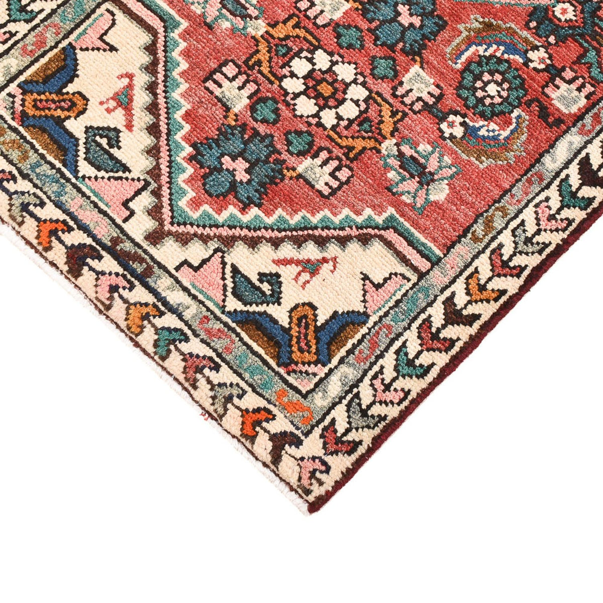 Perzisch Tapijt - Nomadisch - 105 x 59 cm - rood