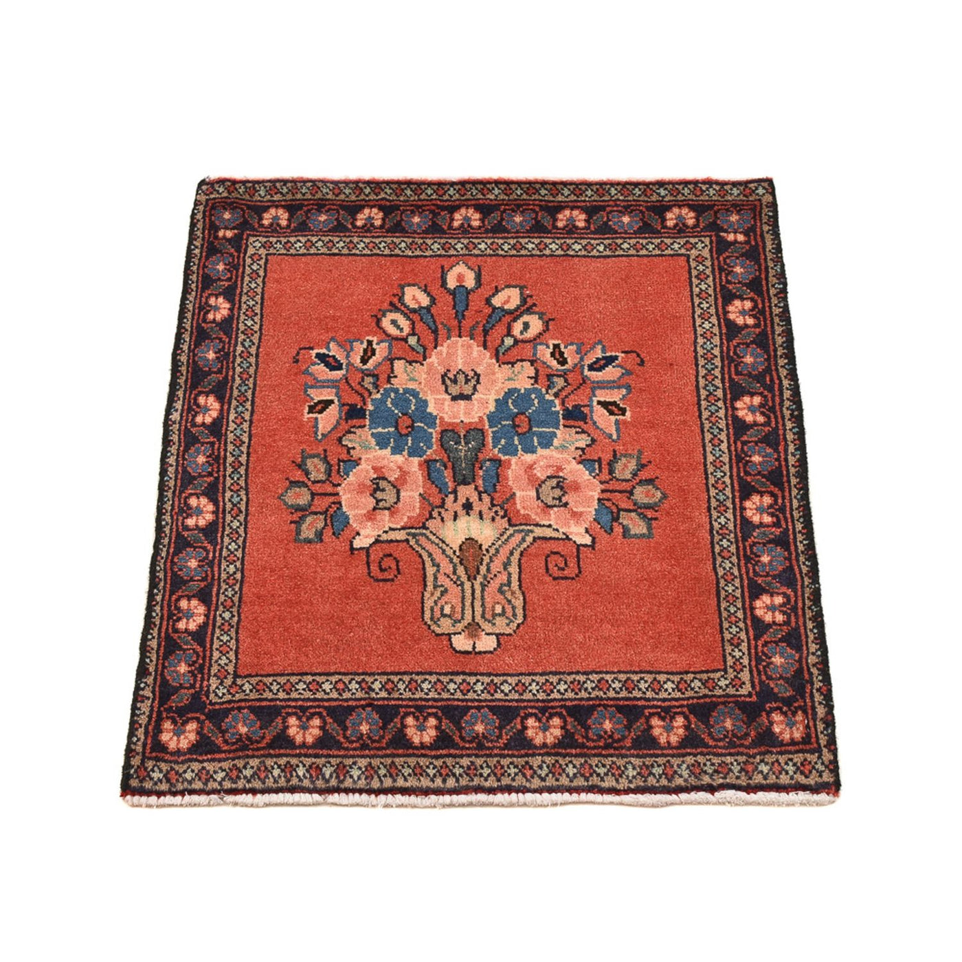 Hamadan Tapijt 55x49cm - Perzisch tapijt
