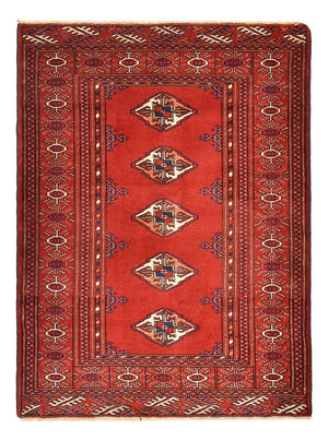 Turkaman tapijt - 115 x 87 cm - rood