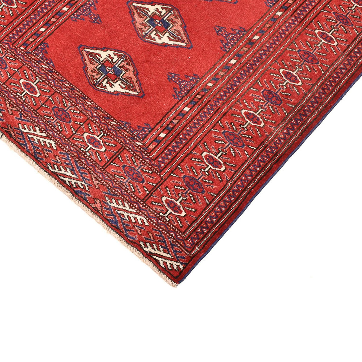 Turkaman tapijt - 115 x 87 cm - rood
