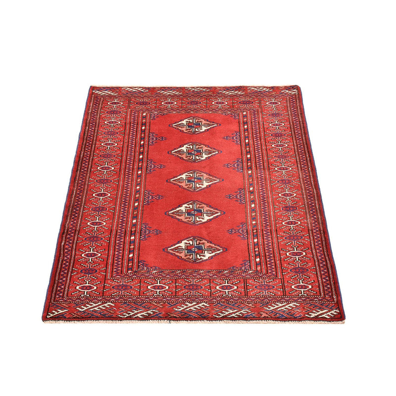 Turkaman tapijt - 115 x 87 cm - rood