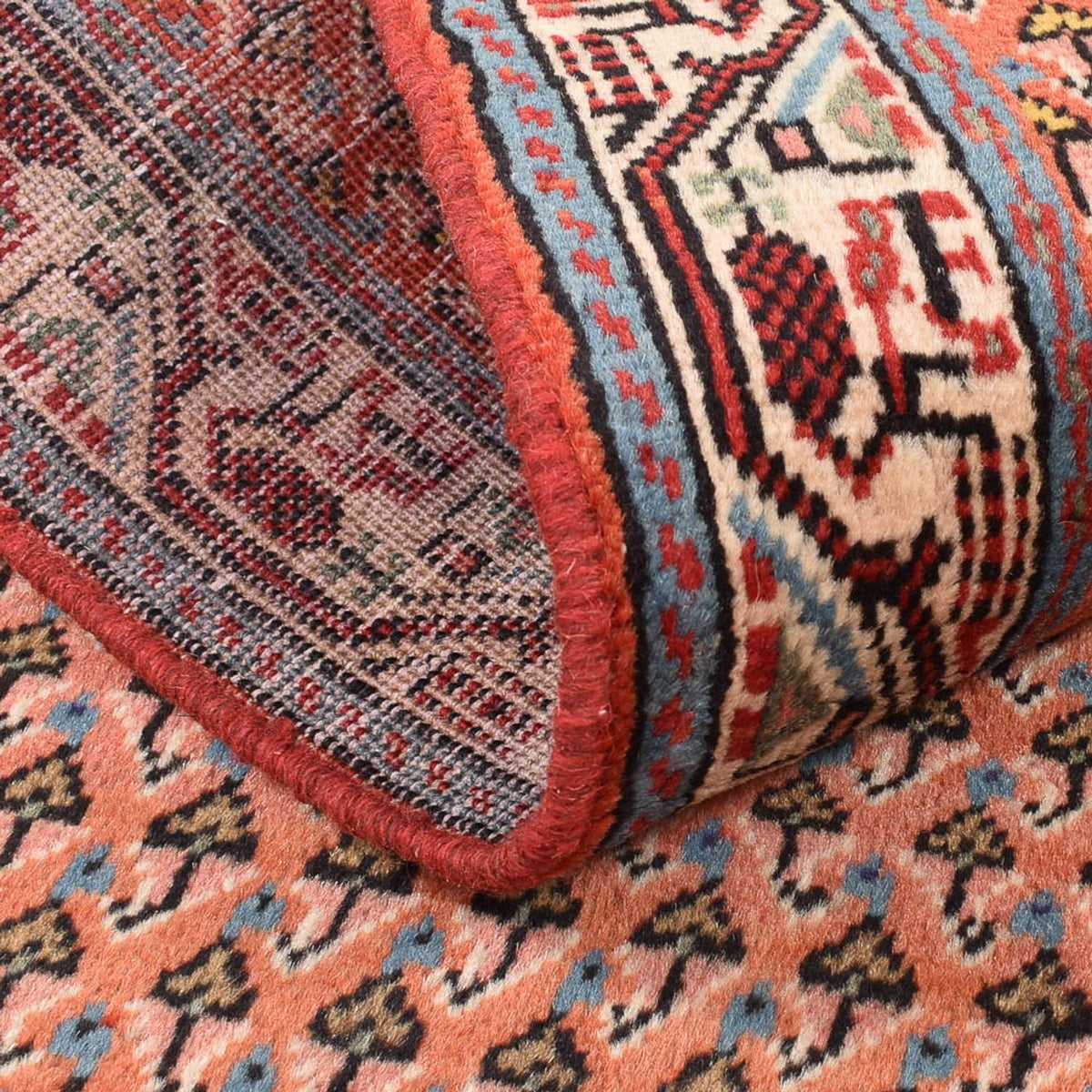 Perzisch tapijt - Mir - 125 x 66 cm - roest