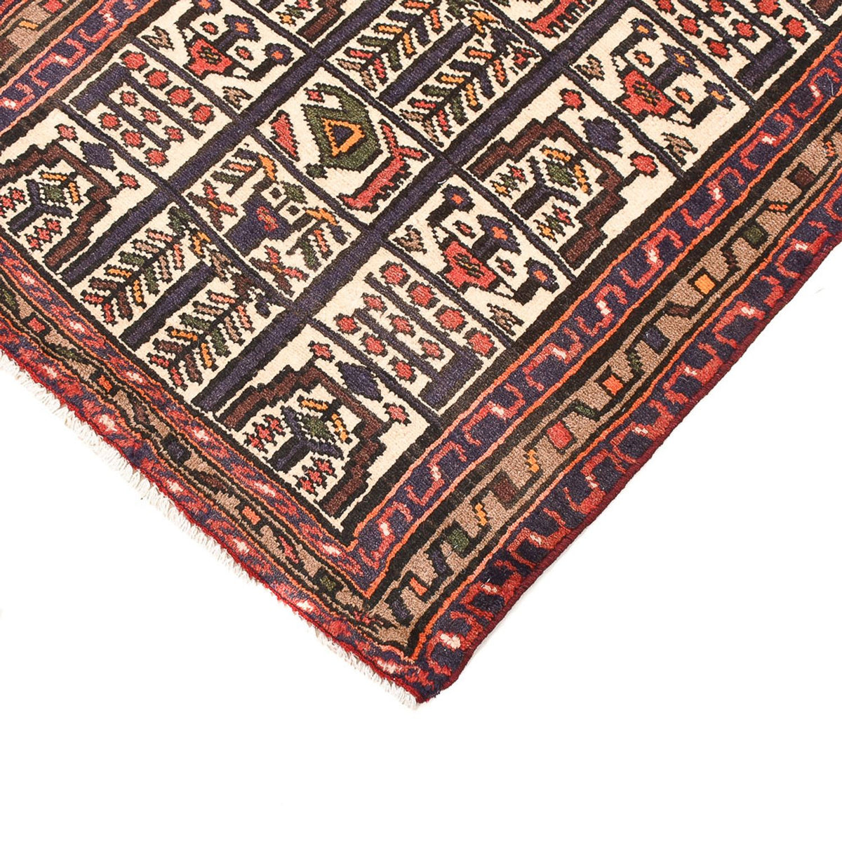 Perzisch Tapijt - Nomadisch - 122 x 74 cm - veelkleurig