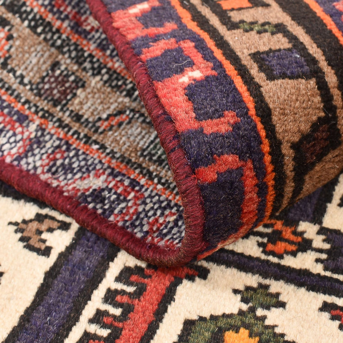 Perzisch Tapijt - Nomadisch - 122 x 74 cm - veelkleurig