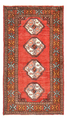 Perzisch tapijt - Bijar - 113 x 64 cm - rood