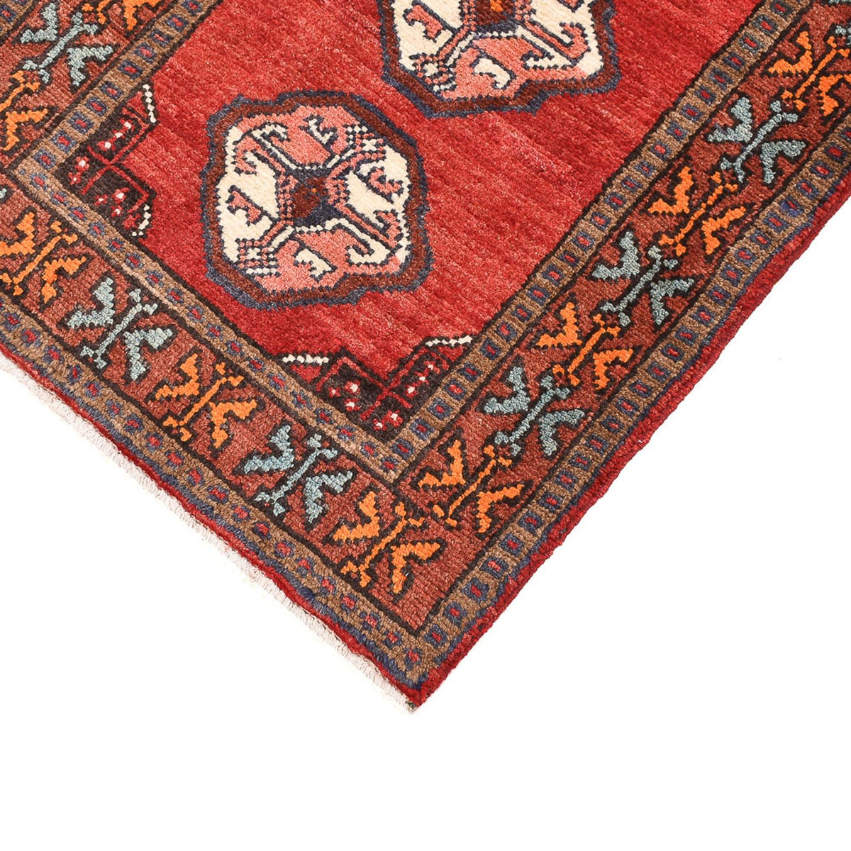 Perzisch tapijt - Bijar - 113 x 64 cm - rood