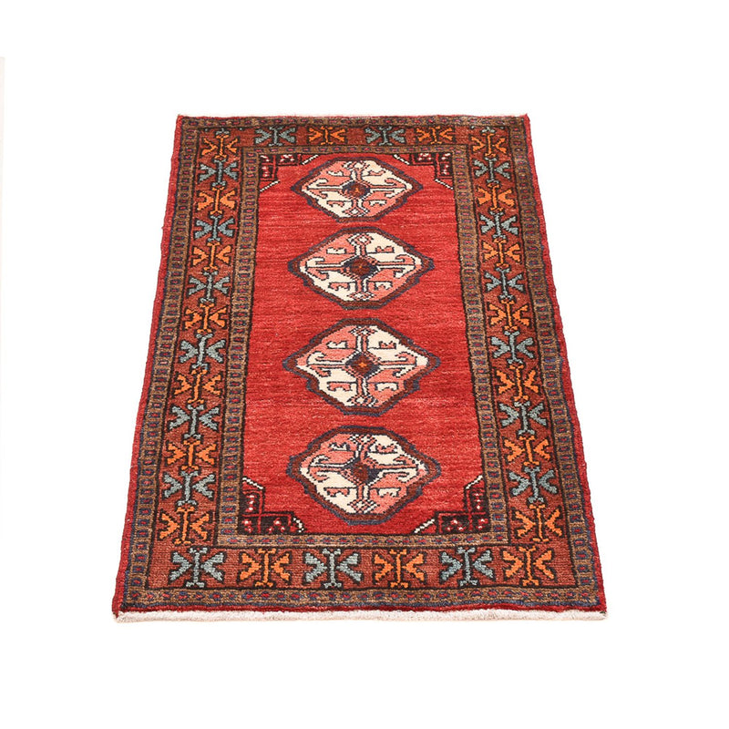 Perzisch tapijt - Bijar - 113 x 64 cm - rood