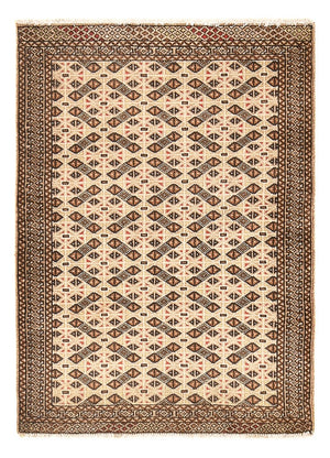 Turkaman tapijt - 117 x 84 cm - zand