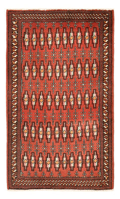 Turkaman tapijt - 127 x 73 cm - rood