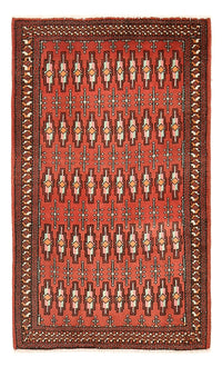 Turkaman tapijt - 127 x 73 cm - rood