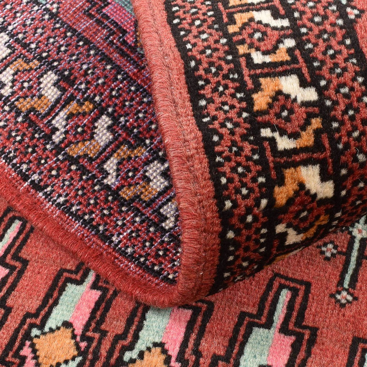 Turkaman tapijt - 127 x 73 cm - rood