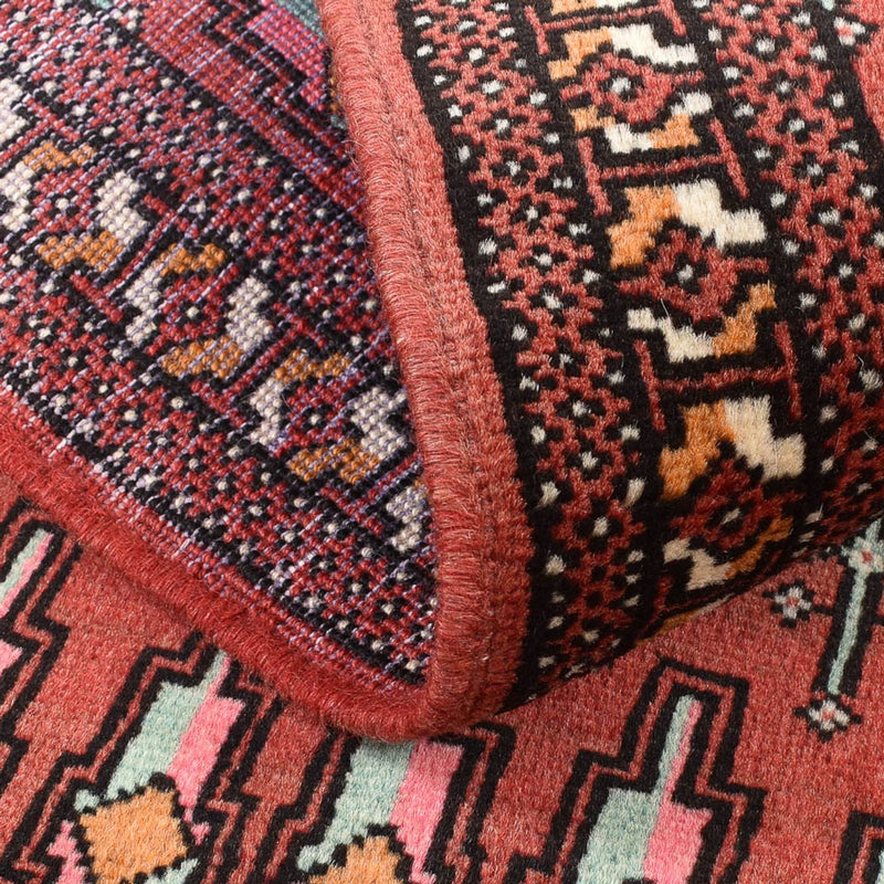 Turkaman tapijt - 127 x 73 cm - rood