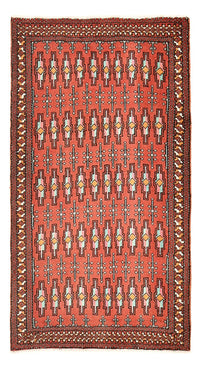 Turkaman tapijt - 129 x 71 cm - rood