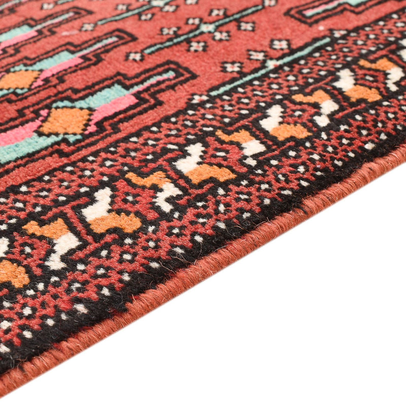 Turkaman tapijt - 129 x 71 cm - rood