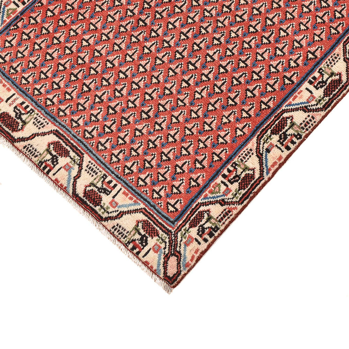 Perzisch tapijt - Mir - 117 x 62 cm - roest