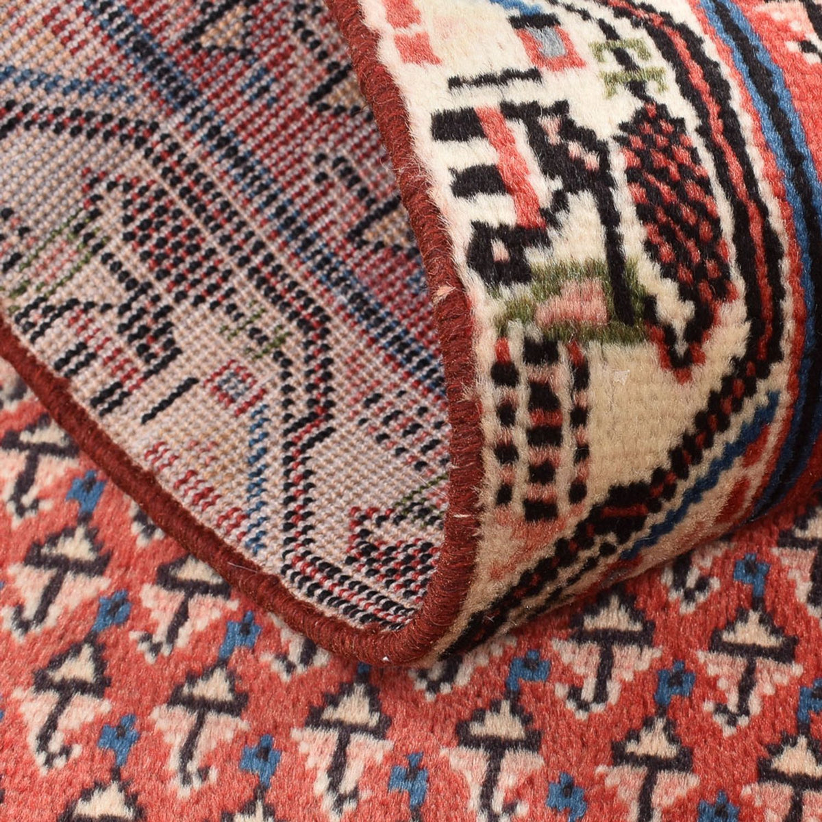 Perzisch tapijt - Mir - 117 x 62 cm - roest