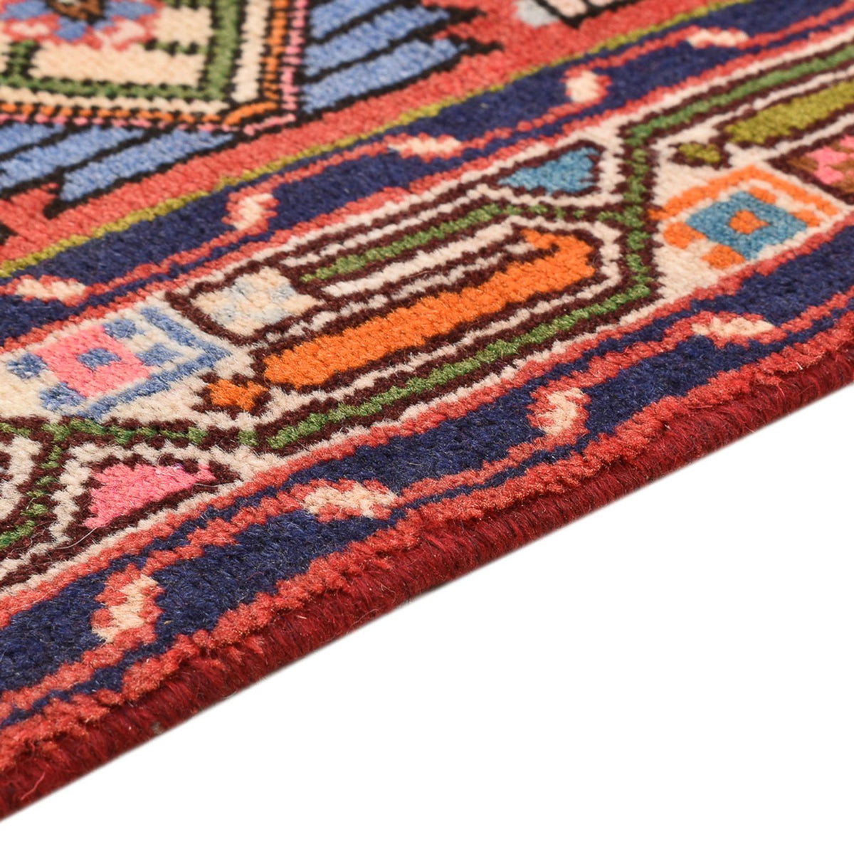 Perzisch Tapijt - Nomadisch - 134 x 81 cm - rood