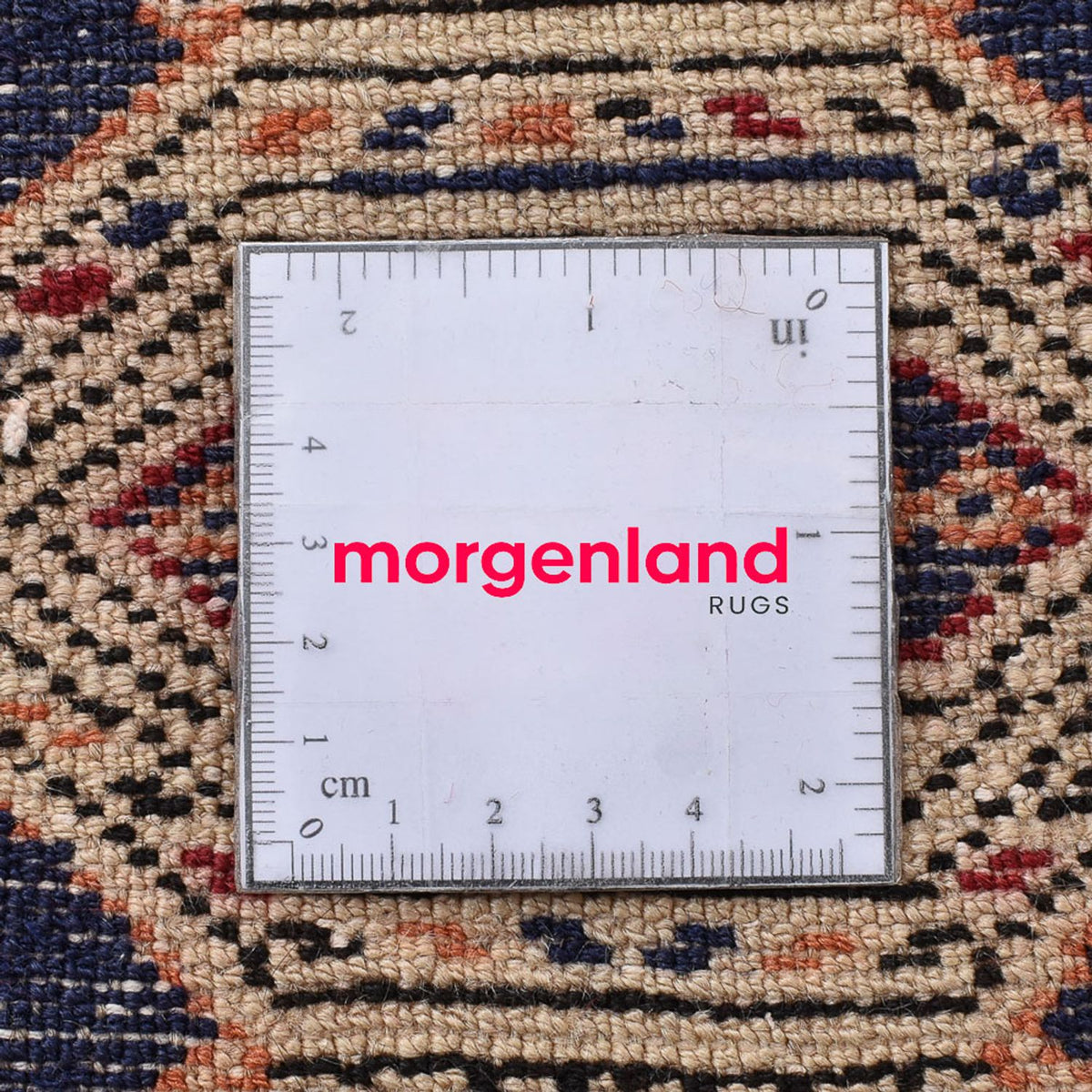 Turkaman tapijt - 173 x 120 cm - donkerblauw